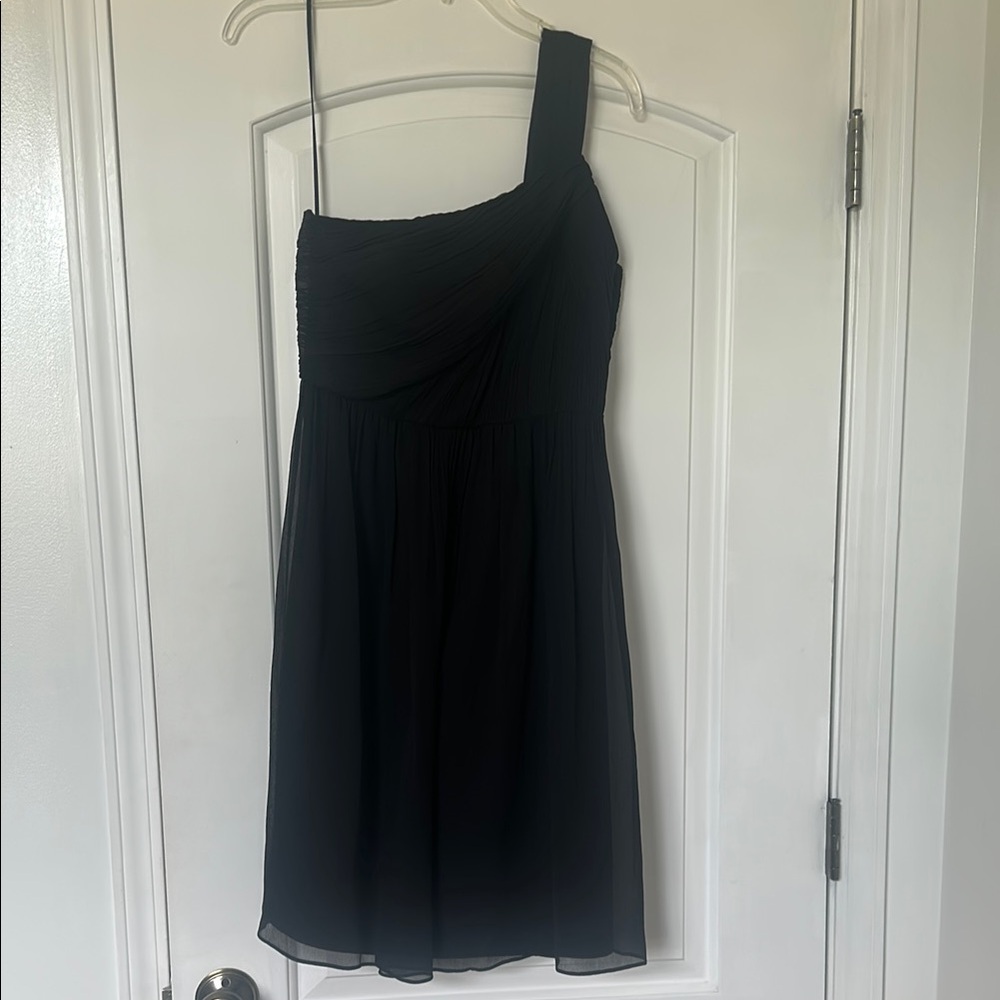 Women’s black J crew cocktail dress